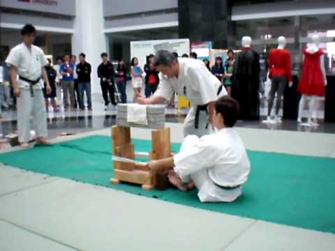 Budokan 3 Cement Slab Breaking