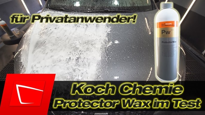 PW - Protector Wax from koch-chemie amazing results and hydrophobic  properties #asmr #cars #wax 