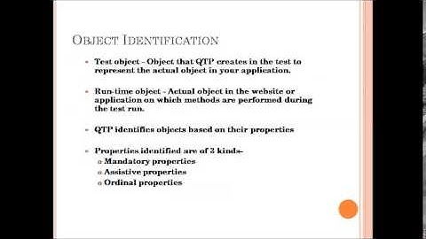 QTP Basic- QTP Online Training by Garuda Trainings