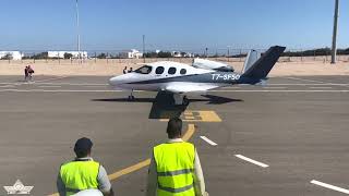 Cirrus Aircraft Vision Jet SF50 G2+ Take off  ElGouna Airport EGY