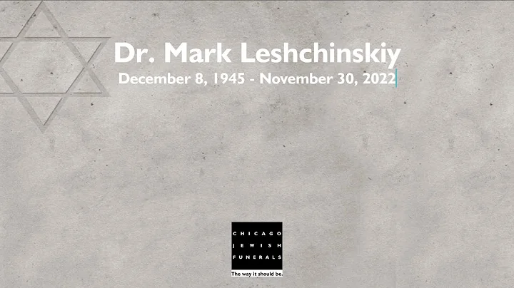 Dr. Mark Leshchinskiy