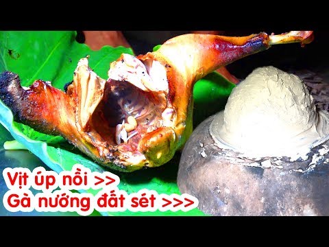 Video Vịt Nướng Úp Nồi | Gà Nướng Đất Sét | Cò Rô Ti | Đêm... - youtube