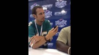 Former Eagles/Dolphins RB Keith Byars talks with Sean Patrick from 103.7 WMGM Wealth