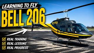 I Flew a Bell 206 for the first Time... and it Got Real Fast