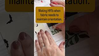 How to create Half Rectangle Triangles when orientation/direction matter. #quiltingtutorial