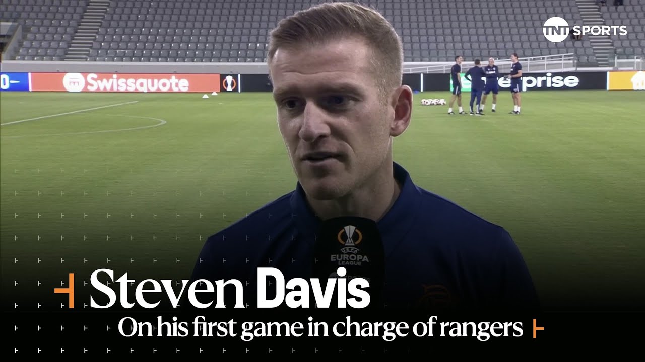 👊 Interim Rangers boss Steven Davis looks ahead to Europa League clash against Aris Limassol