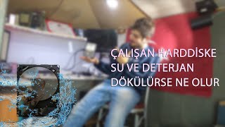 #NeolurNeolmaz 1 Hardiske Su dökülürse ne olur ?