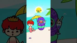 It's so hot outside 🥵🥵🥵 | Toca Boca #tocaboca #tocalifeworld #tocabocastory #shorts #funny