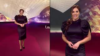 Satin Dress Puff Sleeve Karen Webb 20201214