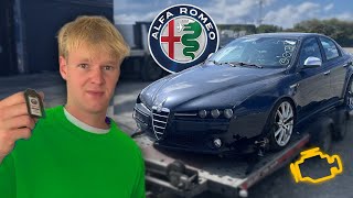 I BOUGHT A DAMAGED ALFA ROMEO FOR £500 - IT JUST GET'S WORSE...
