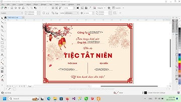 Hướng dẫn tạo Thư mời / Thiệp mời hàng loạt với chức năng Print Merge trong CorelDRAW 2020