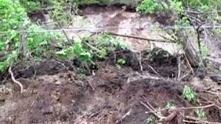 Mudslide cleanup