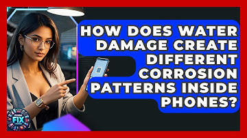How Does Water Damage Create Different Corrosion Patterns Inside Phones? - Phone Fix and Features