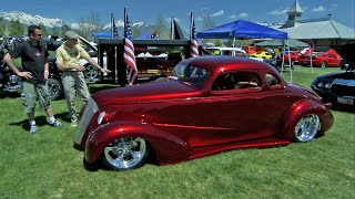 Dave Kindig's first TV appearance! | Chopped 1937 Chevy Coupe 'Cavallo Rossa' by Kindigit Design