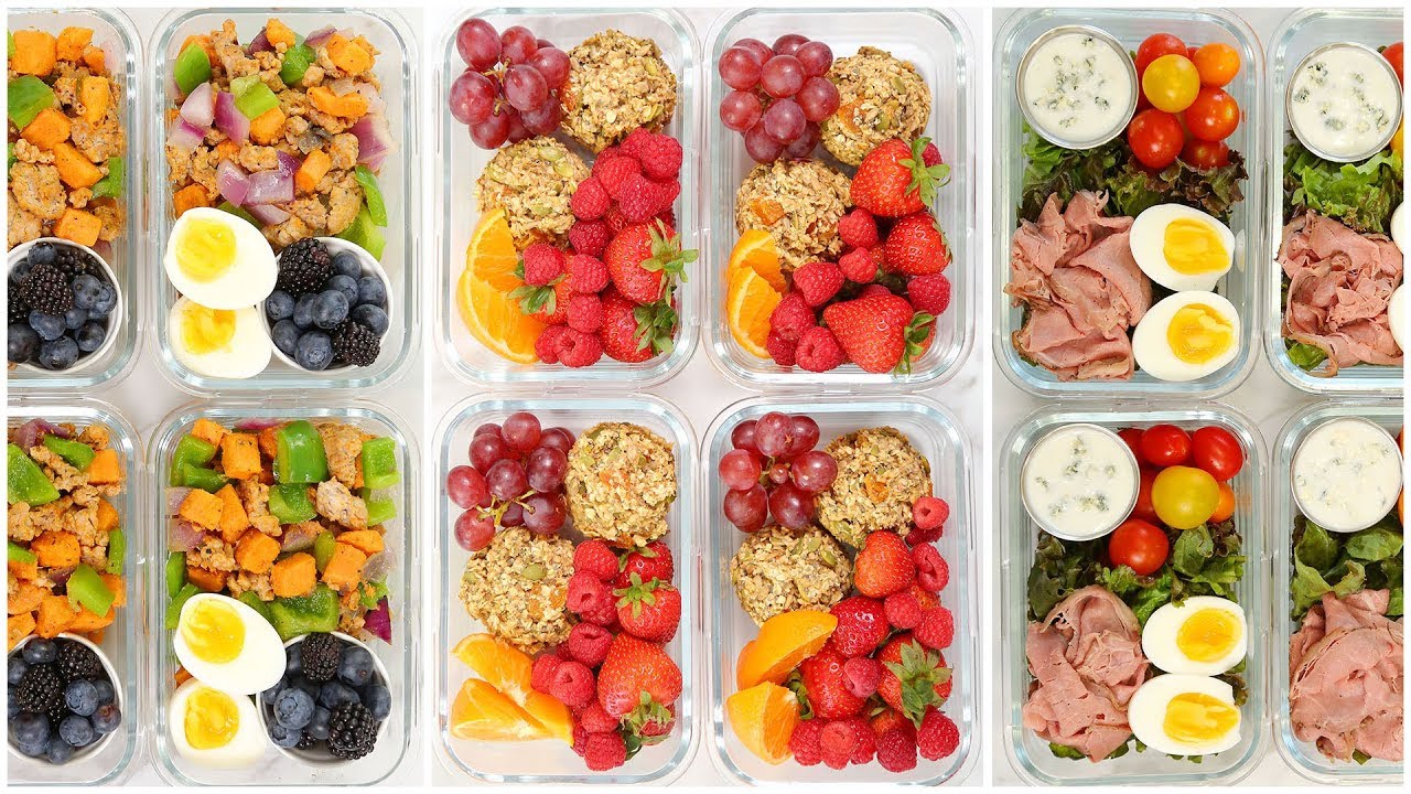 Healthy Breakfast Meal Prep Recipes | Back to School + Quick + Easy | The Domestic Geek