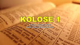 KOLOSE 1 - Audio Alkitab Bahasa Jawa - Javanese Bible