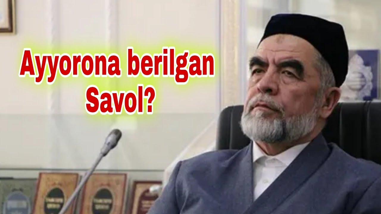 Bu Savol tagida Savol bor | Shayx Muhammad Sodiq Muhammad Yusuf @islomuz