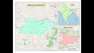 BHAGALPUR DISTRICT | TESHIL | BIHAR STATE #teshil #bhagalpur #blocks #bihar #taluka #village #map