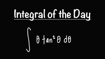 Integral of the Day: 1.11.23 | Integration by Parts | Calculus 2 | Math with Professor V