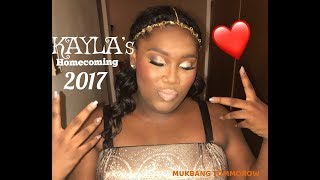 KAYLA’S HOMECOMING 2017🎉🎉🎉🎉