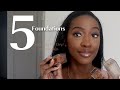 5 Foundations For Summer 2024 (Especially For Dry/Normal Skin) l Too Much Mouth