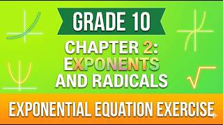 Government Grade 10 Maths Chapter 2 Exponential Equation Execise