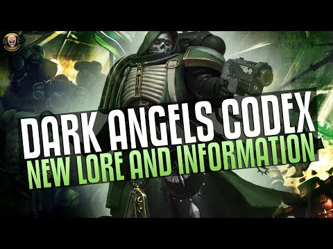 Dark Angel Codex - New Lore and Information