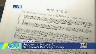 Where's Marty? Uncovering History At Baltimore's Peabody Library