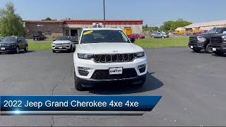 2022 Jeep Grand Cherokee 4xe 4xe Portage  Baraboo  Pardeeville  Endeavor  Madison