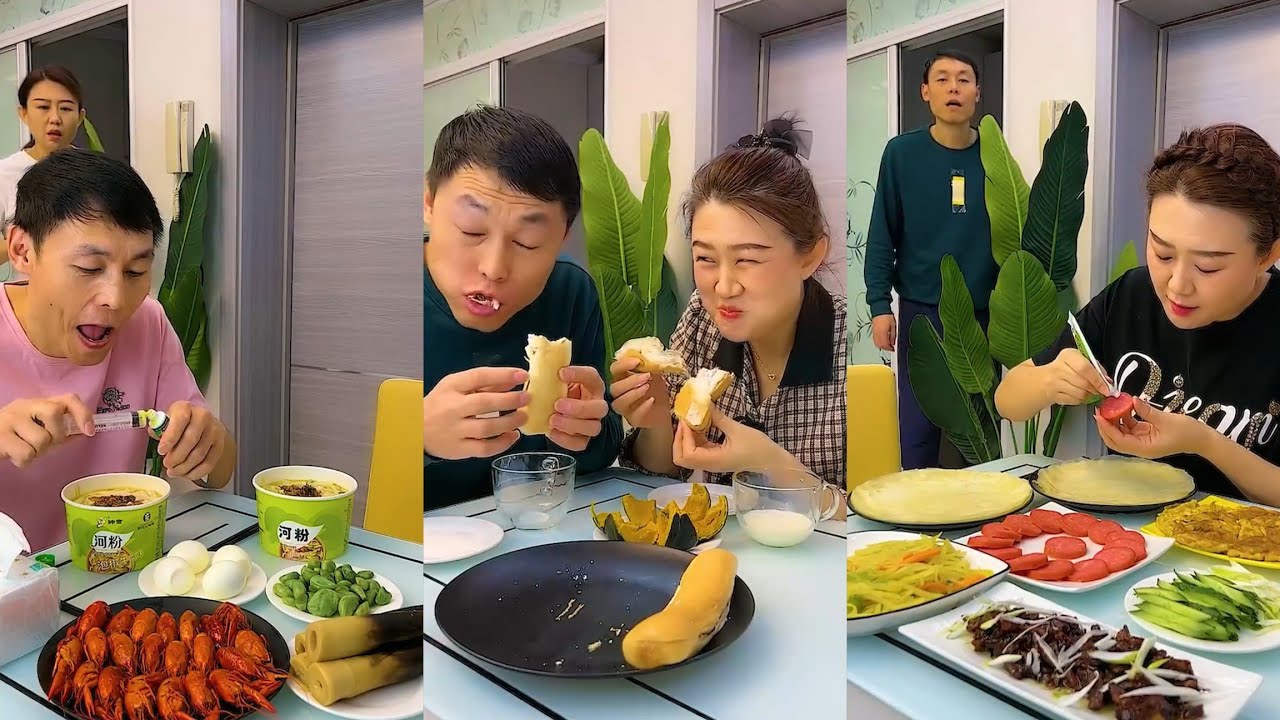 Trending 🔥 Funny Husband Wife Yummy Food Eating Challenge||Prank 😂🤫||Comedy 🤣🤣