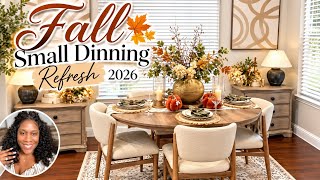 NEW FALL  DINING ROOM REFRESH 🍂 | Cozy Small Space, BIG Luxury | My Texas Home 2026