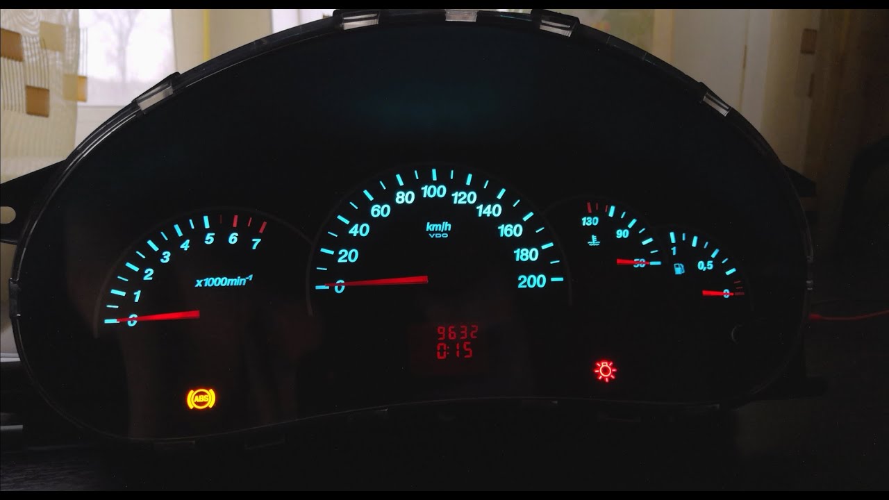 Пересвет приборной панели приора с плавным розжигом - 80 фото