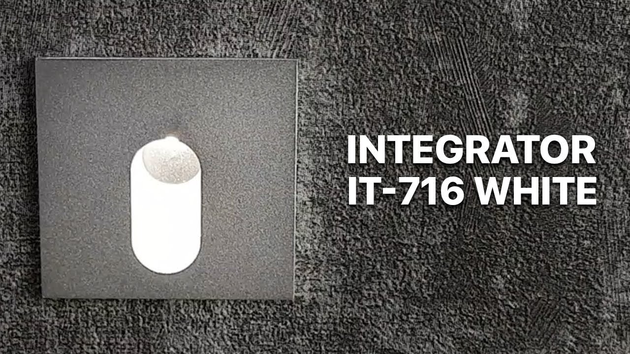 Integrator IT-716 светильник для подсветки ступеней лестницы