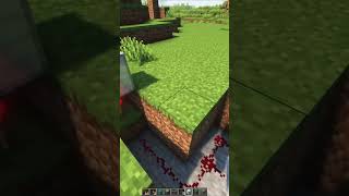 КАК СДЕЛАТЬ АВТОМАТИЧЕСКИЕ ДВЕРИ В MINECRAFT! 🚪 #shorts #minecraft screenshot 4