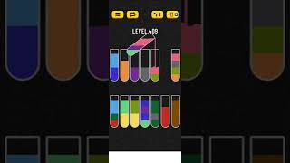 Water sort puzzle level 409