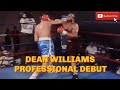Professional boxing debut dean williams welsh road warrior