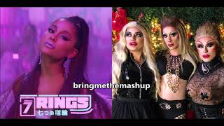 BREAK UP 7 RINGS (Mashup) - Ariana Grande & The Frock Destroyers (RuPauls Drag Race UK)