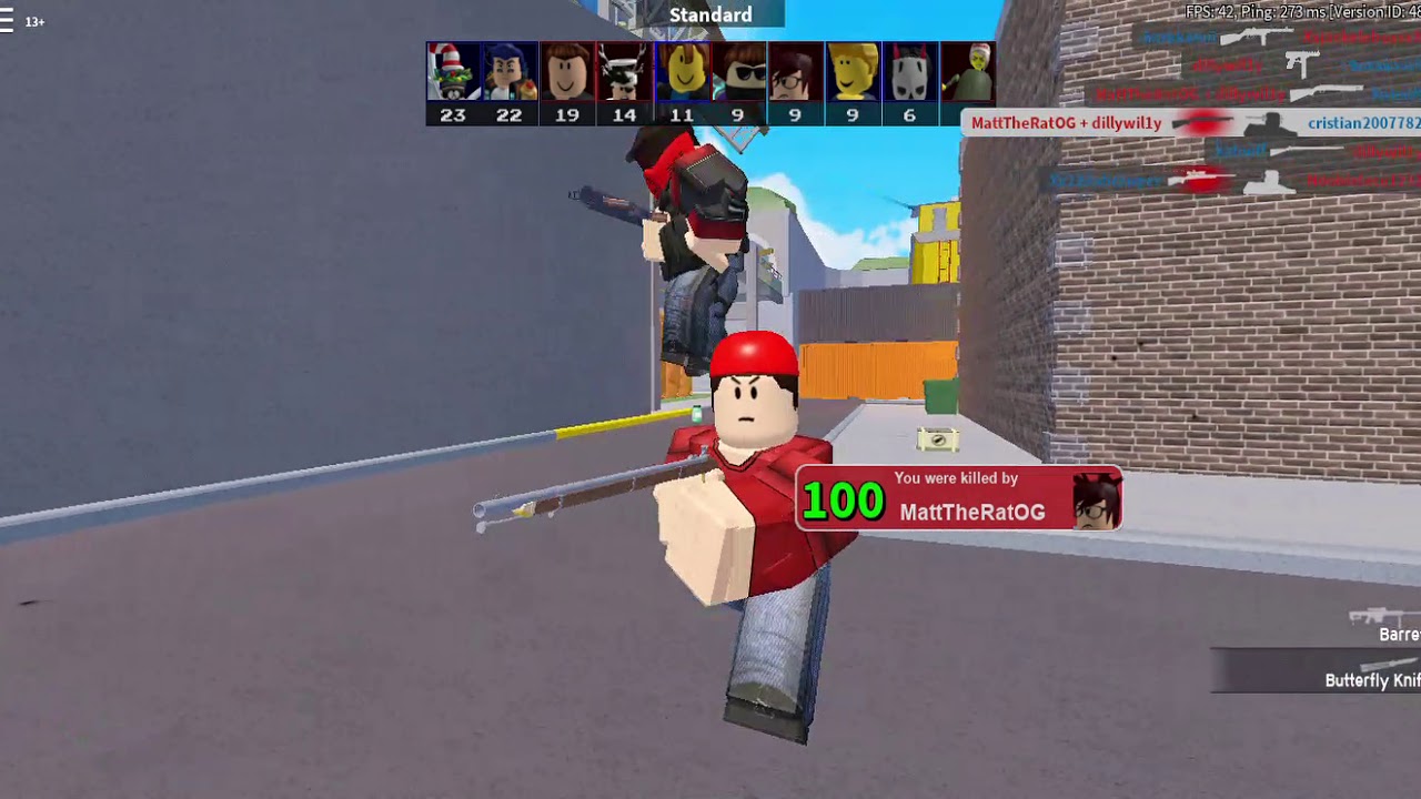 Roblox Arsenal cilp #1 - YouTube