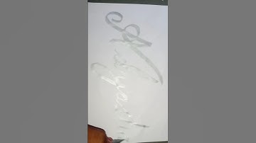 Adyasha write with cursive writing and satisfy view by r m #music #song #viral #trending #video