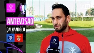 Hakan Çalhanoğlu | Antevisão Inter x SL Benfica | Champions League