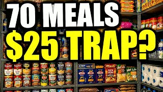 70 Meals for $25? The Math Behind Cheap Food Stretching Net Worth