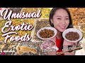 Unusual Exotic Foods (Deer Penis, Lamb Brain, Fried Insects and more!) - Tried and Tested: EP162