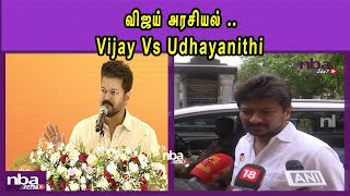 அவருகிட்ட கேளுங்க Udhayanithi Stalin about Actor Vijay Coming To Politics Tamil news nba 24x7 image