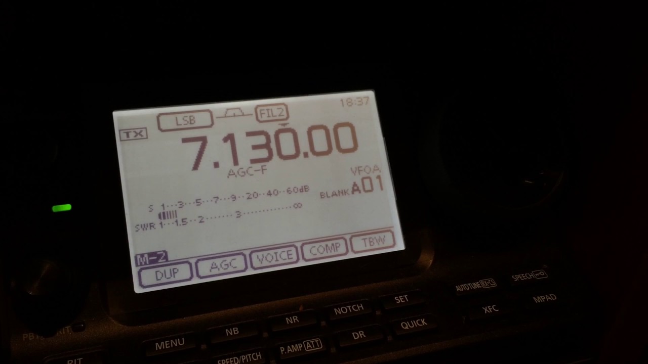 icom ic-7600 icom ic-7100 yaesu ft-857 - YouTube