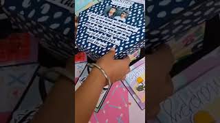 Tower explosion box for bff.. #birthdaygiftforbestfriend #birthdaygift #explosionboxideas #giftideas