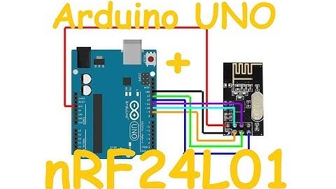 Подключение и настройка nRF24L01 к Arduino модуль беспроводной связи #nRF24L01