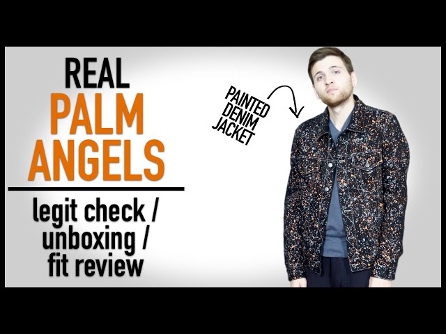 Palm Angels Men's Jacket - Blue - Casual Jackets