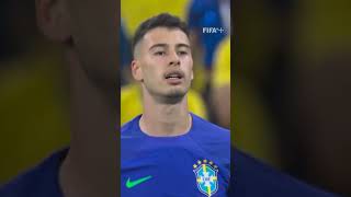 Gabriel Martinelli Twice Comes Close To Scoring First World Cup Goal Vs Cameroon shortsfifaworldcup