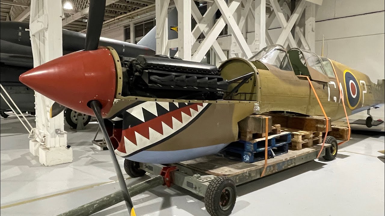 RAF MUSEUM LONDON / Curtis P-40 K Kittyhawk (as of 02nd July 2023)