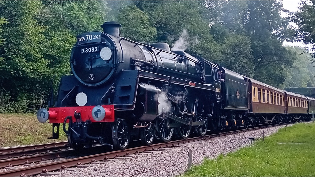 BR Standard 5MT 73082 Camelot - A Year of Chimes on the Bluebell ...
